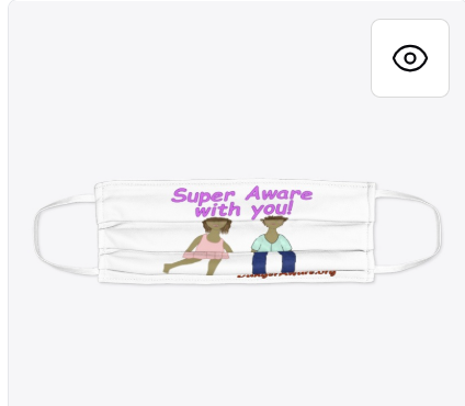 FaceMask Super Aware with You